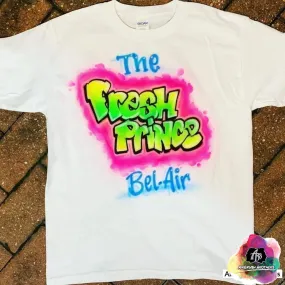 Airbrush Fresh Prince Shirt Design