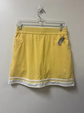 Athletic Skort By Clothes Mentor In Yellow, Size: M