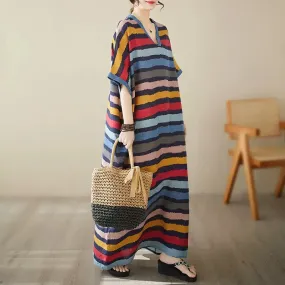 Babakud Sandy Stripes Resort Maxi Dress