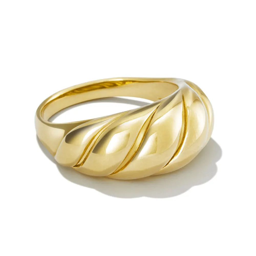 Bold Croissant Ring