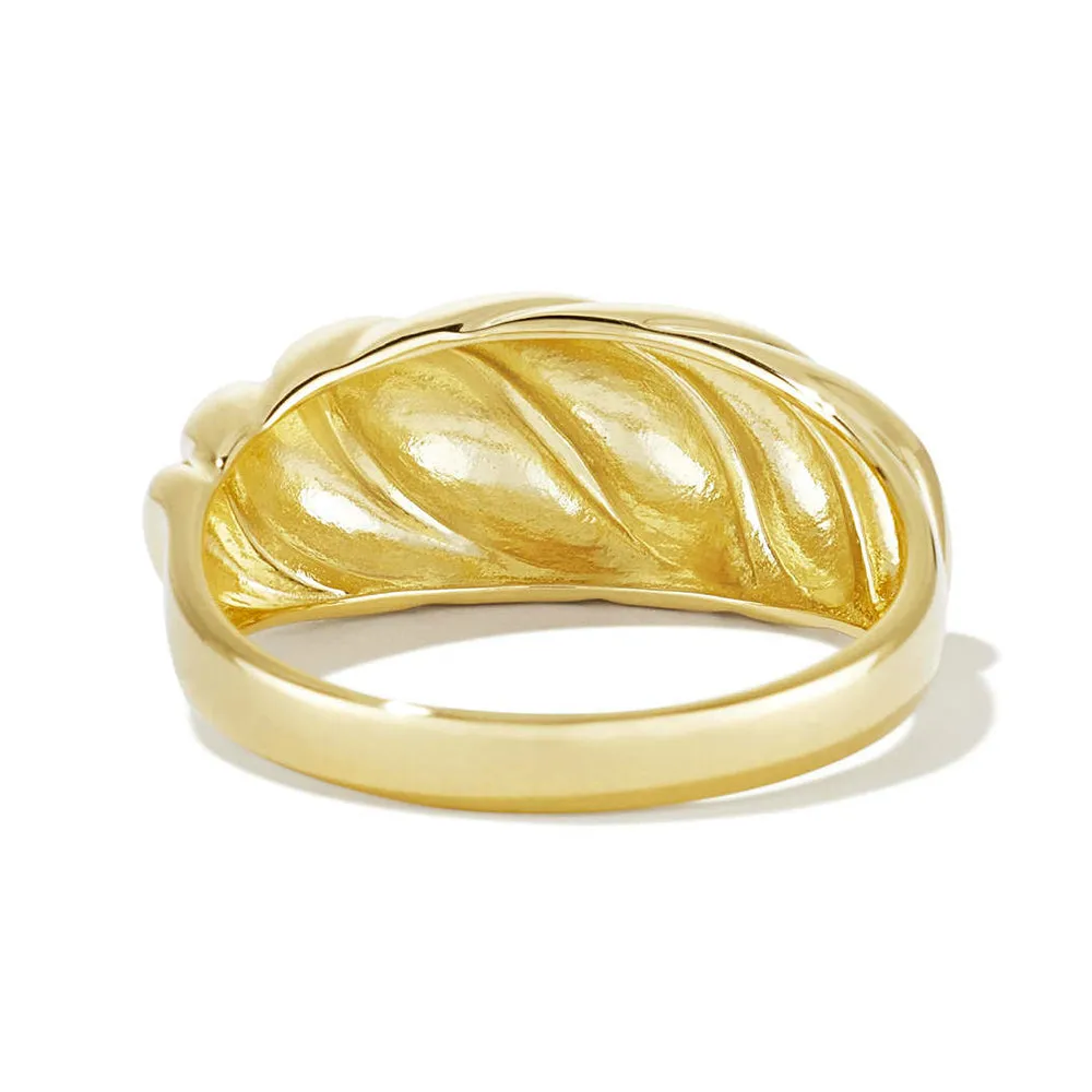 Bold Croissant Ring