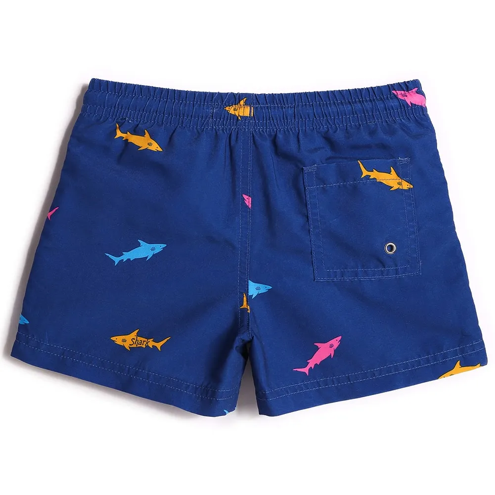 Boys Shark Swim Trunks