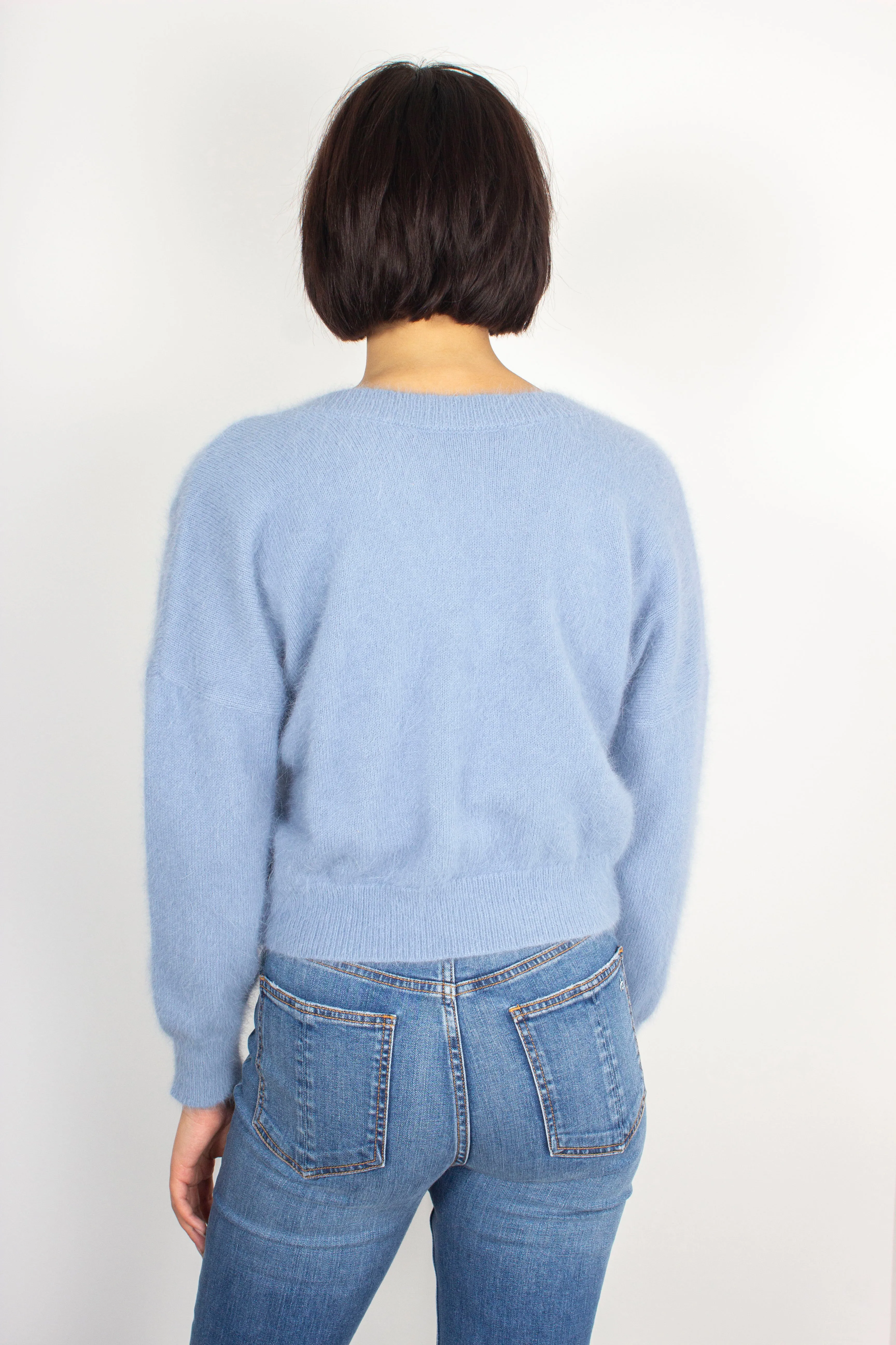 BR Datev Angora Knit in Chambray