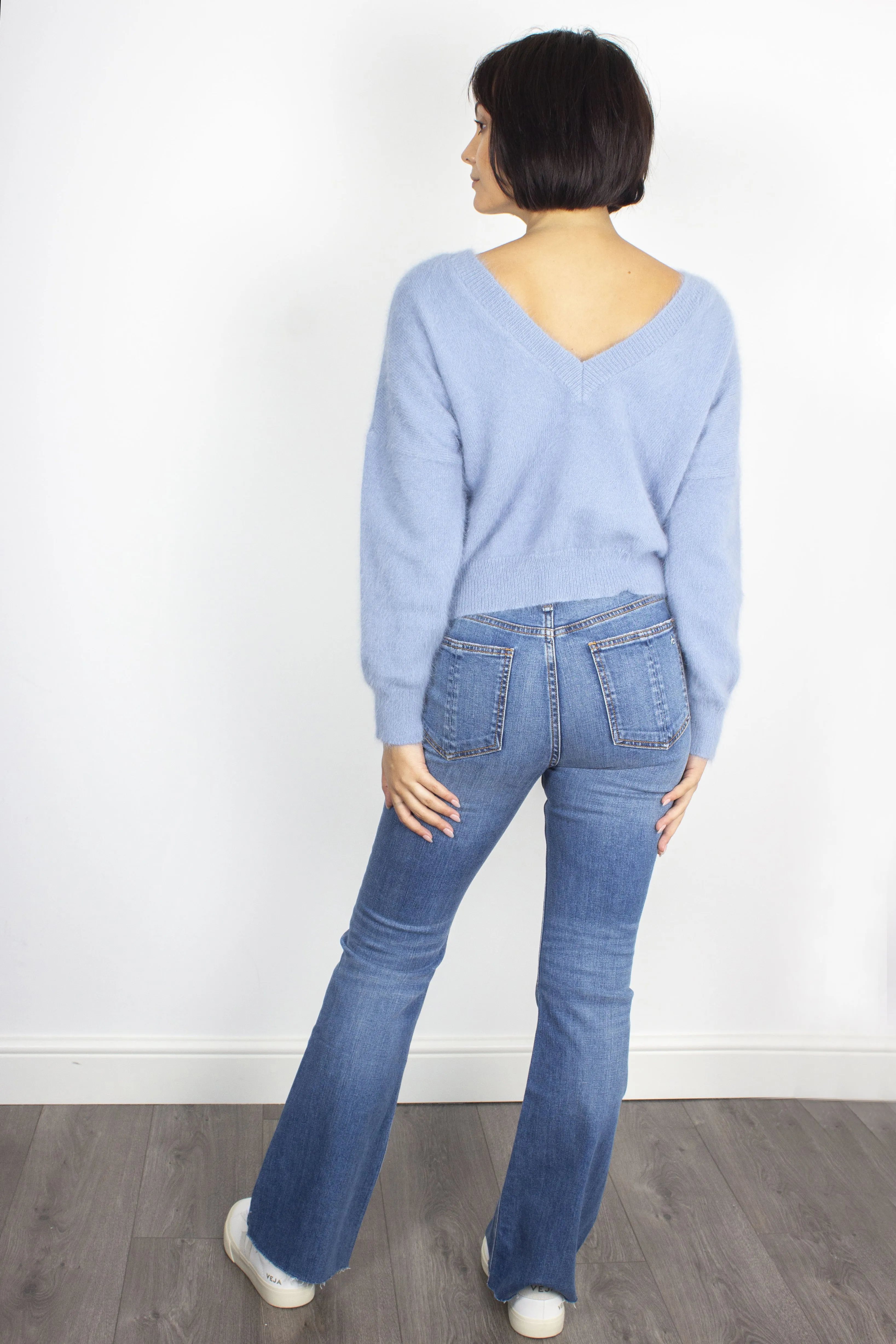 BR Datev Angora Knit in Chambray