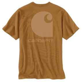 Carhartt Men's Relaxed Fit Heavyweight Short-Sleeve Pocket C Graphic T-Shirt