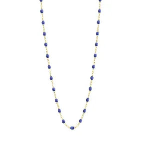 Classic Gigi Bleuet necklace, Yellow Gold, 19.7"