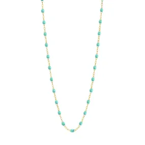 Classic Gigi Lagoon necklace, yellow gold, 16.5"