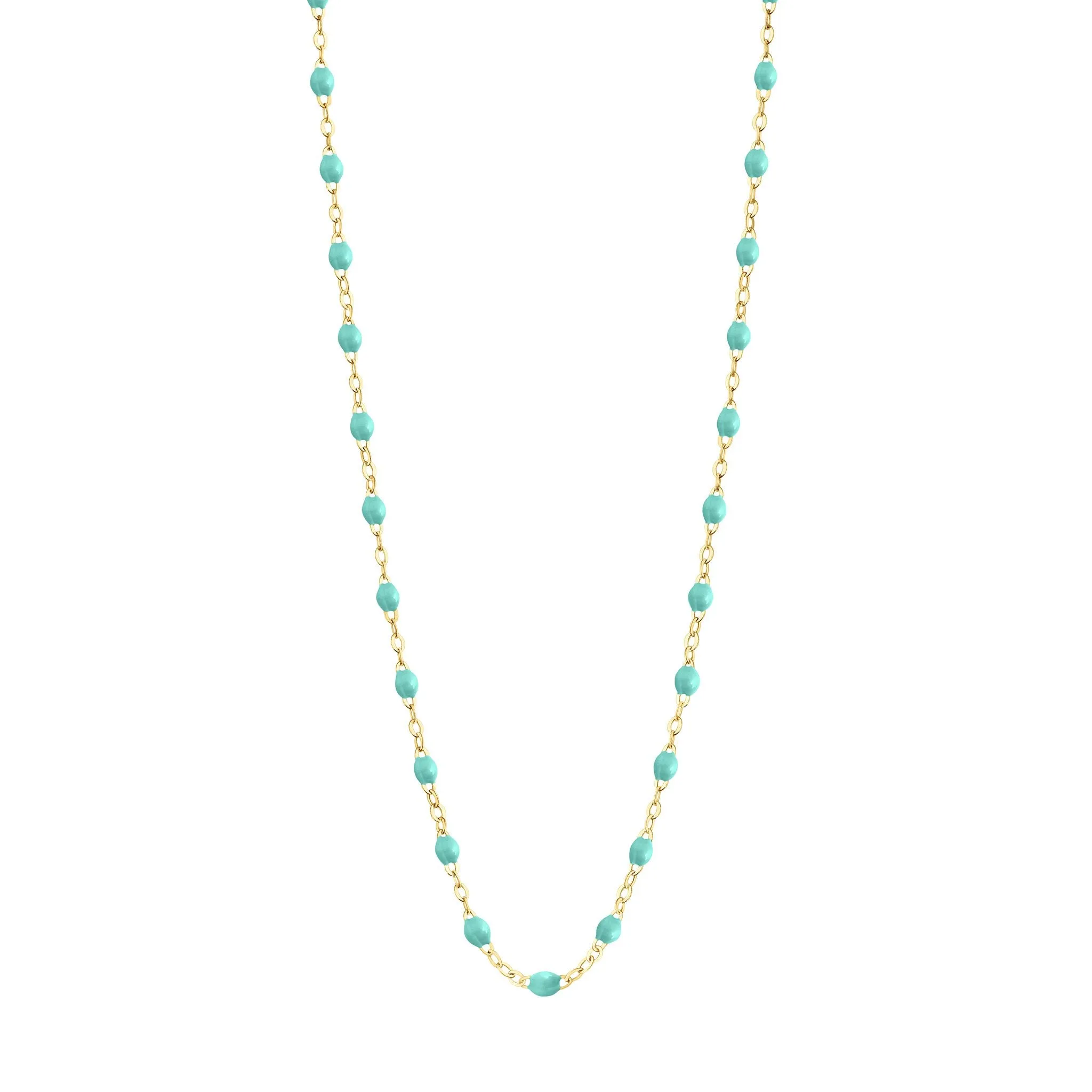 Classic Gigi Lagoon necklace, yellow gold, 16.5"