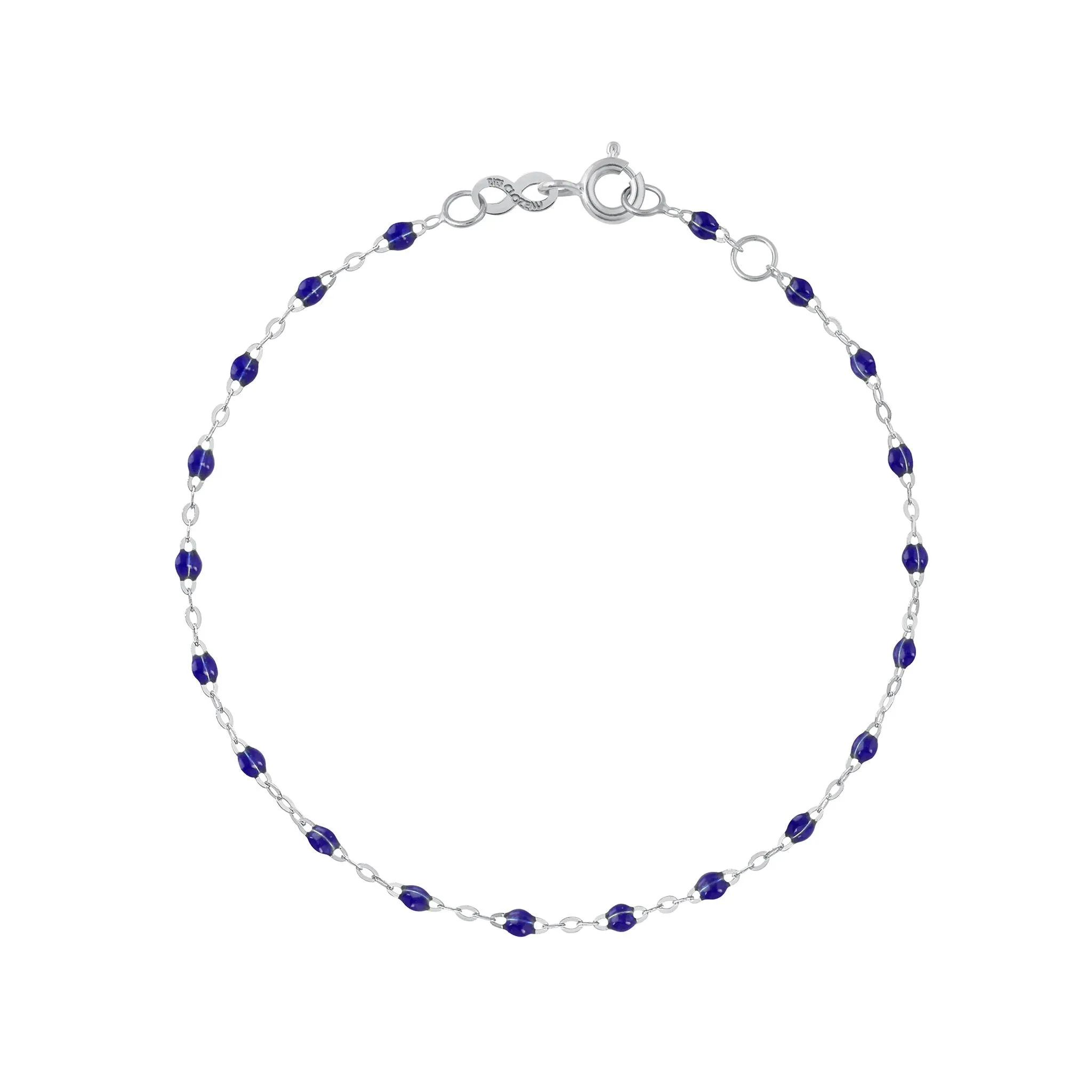 Classic Gigi Lapis bracelet, White Gold, 6.7"