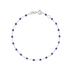 Classic Gigi Lapis bracelet, White Gold, 6.7"