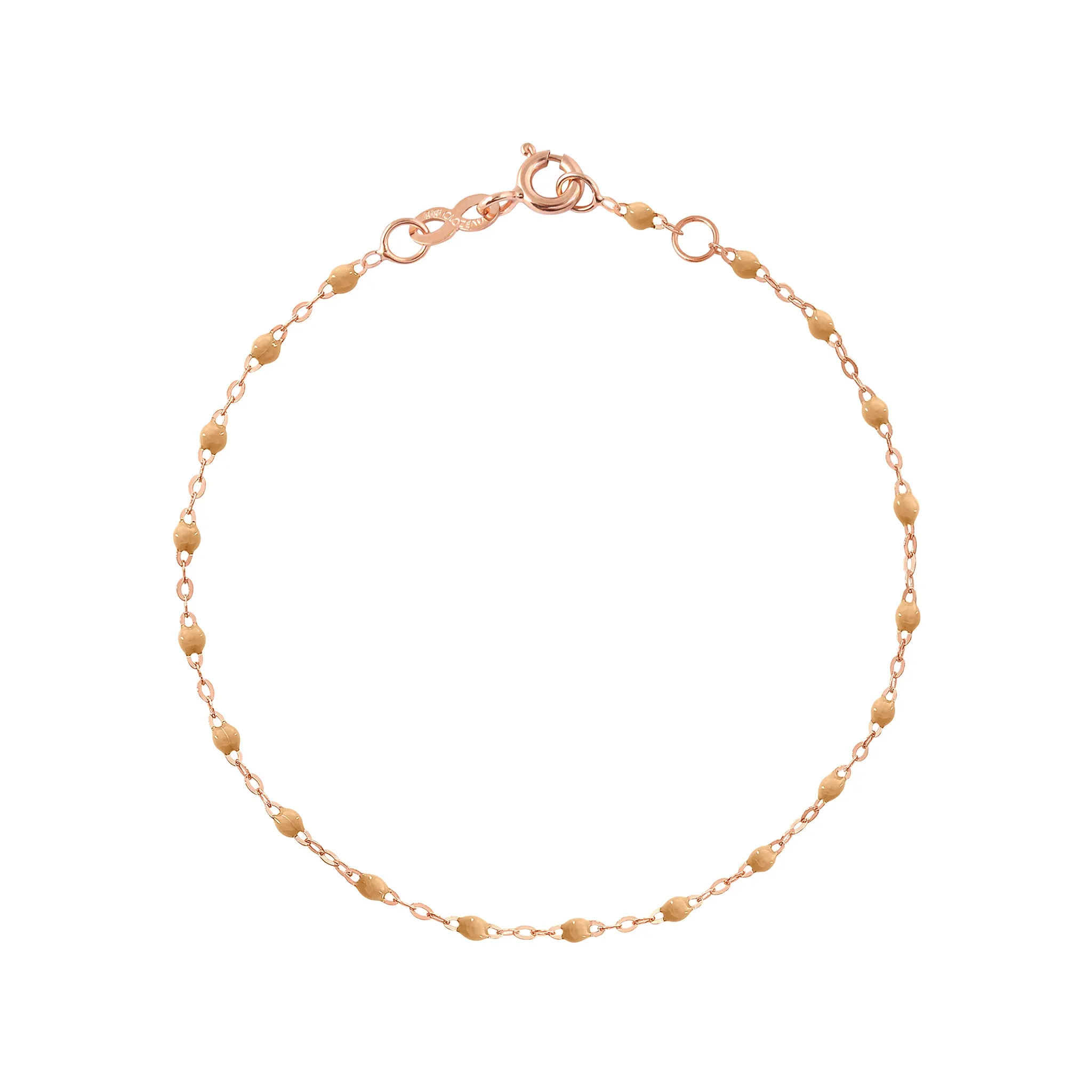 Classic Gigi Nude bracelet, Rose Gold, 5.9"