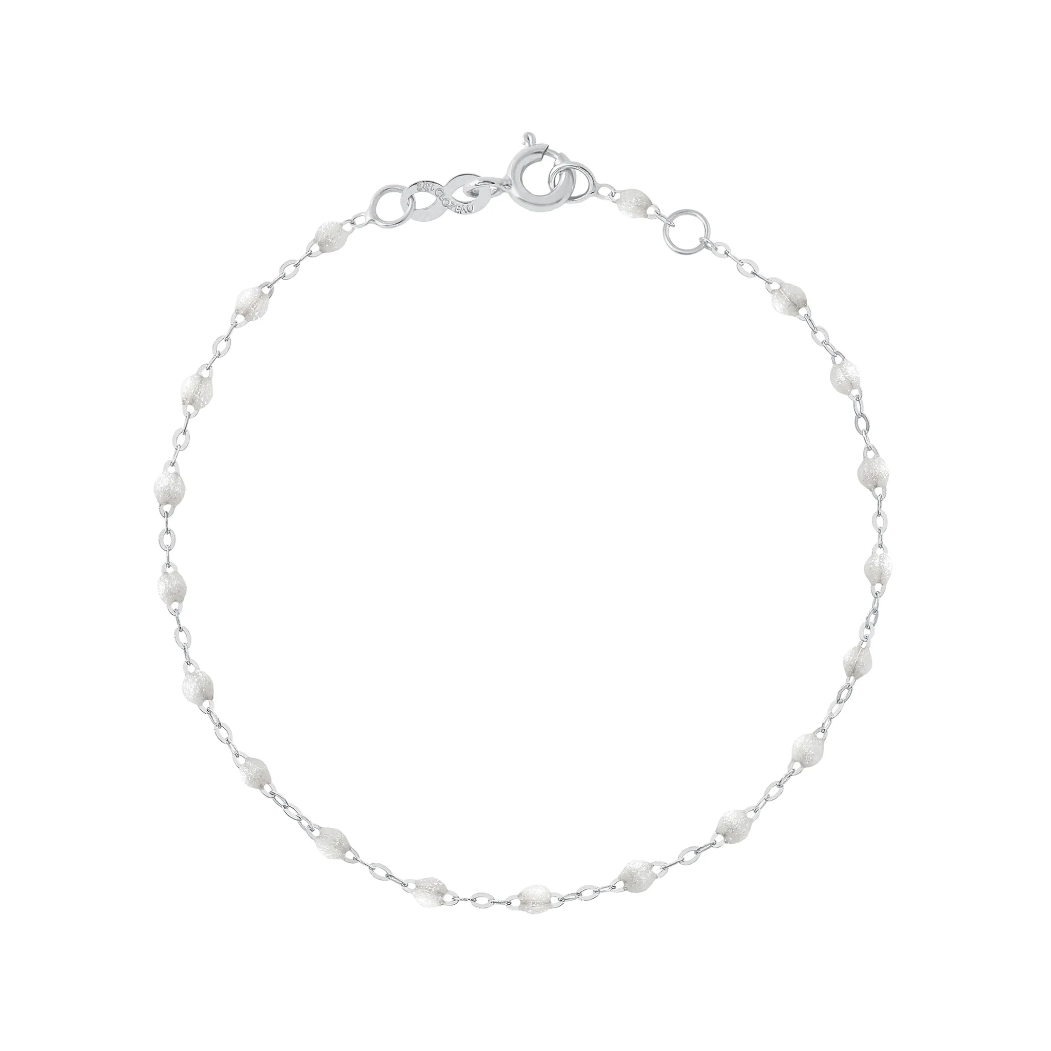 Classic Gigi Opal bracelet, White Gold, 5.9"