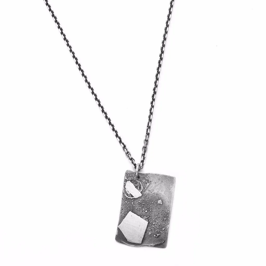 Cole Fused Dog Tag Necklace