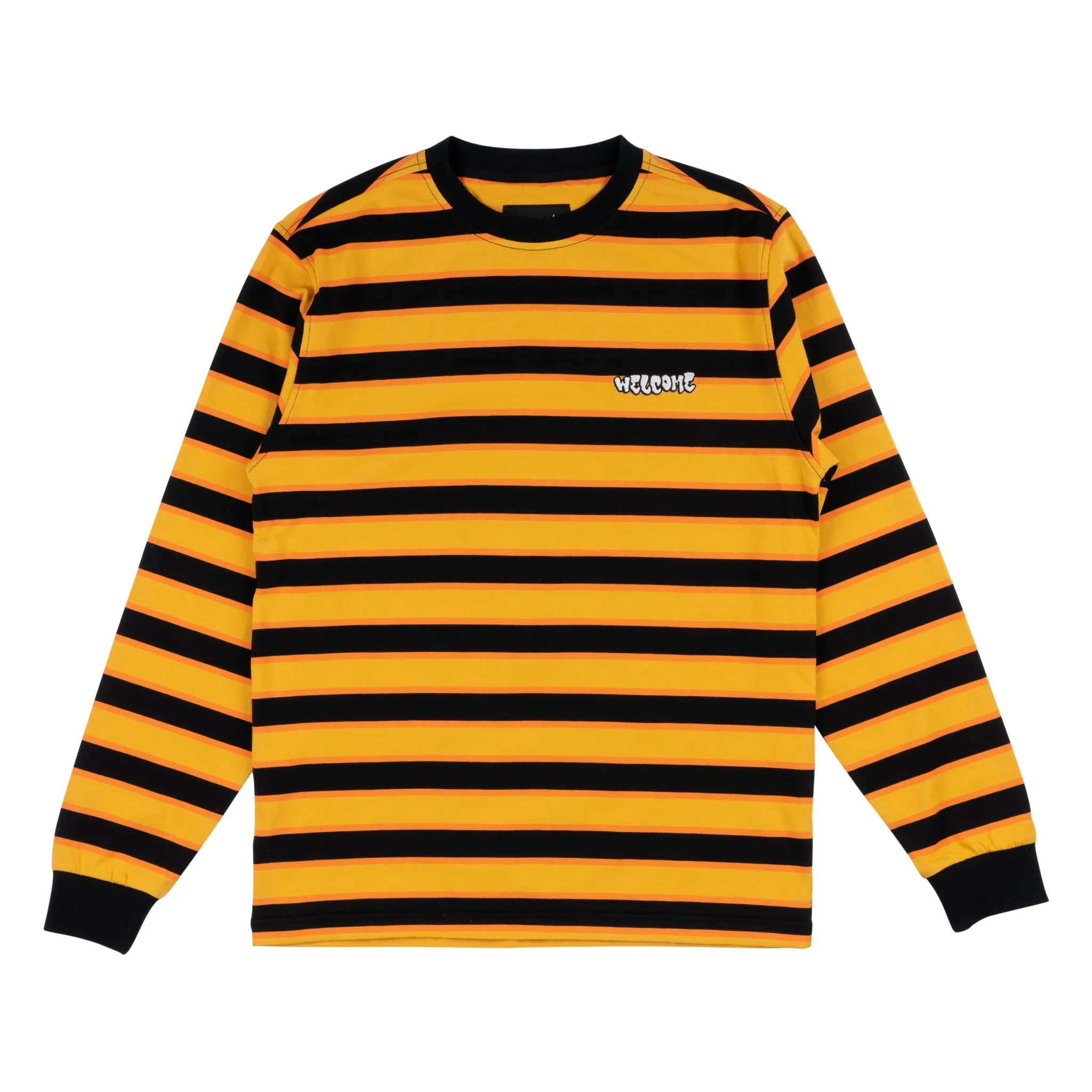 Cooper Stripe Long Sleeve Knit - Mineral Yellow