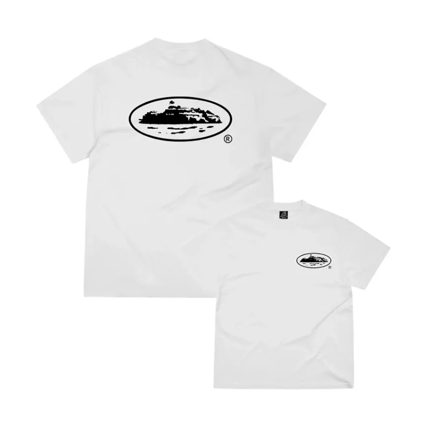 Corteiz OG Island Tee White