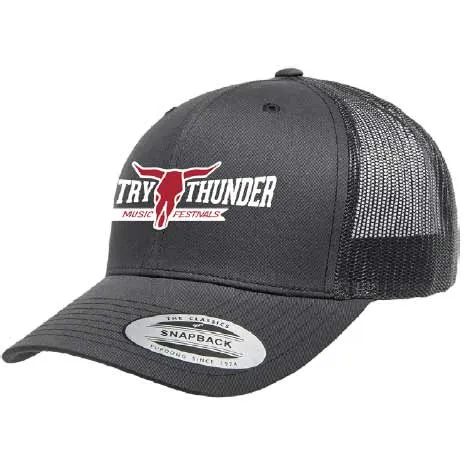 Country Thunder Horizontal Logo Snap Back Cap