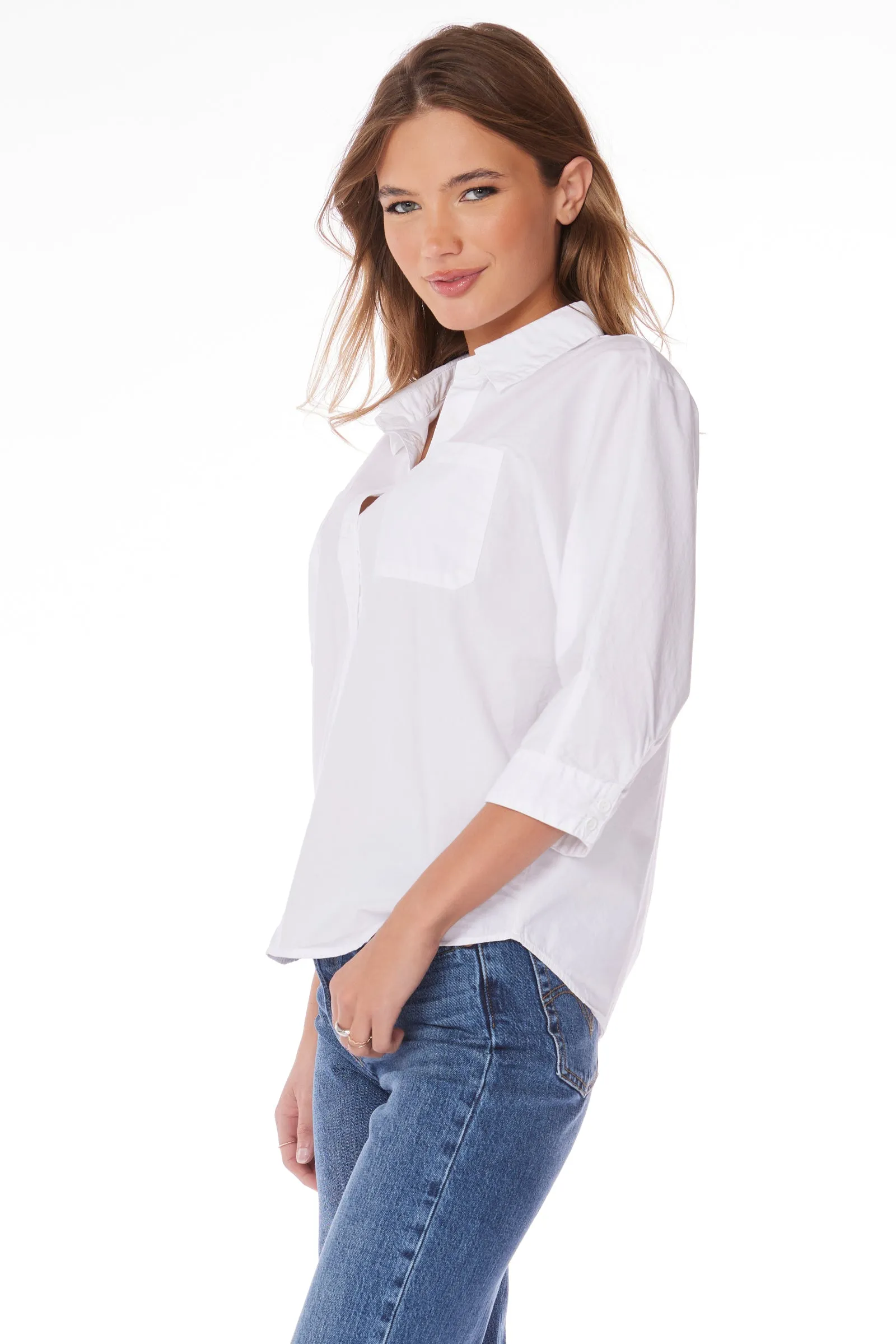 DOLMAN BUTTON FRONT TOP