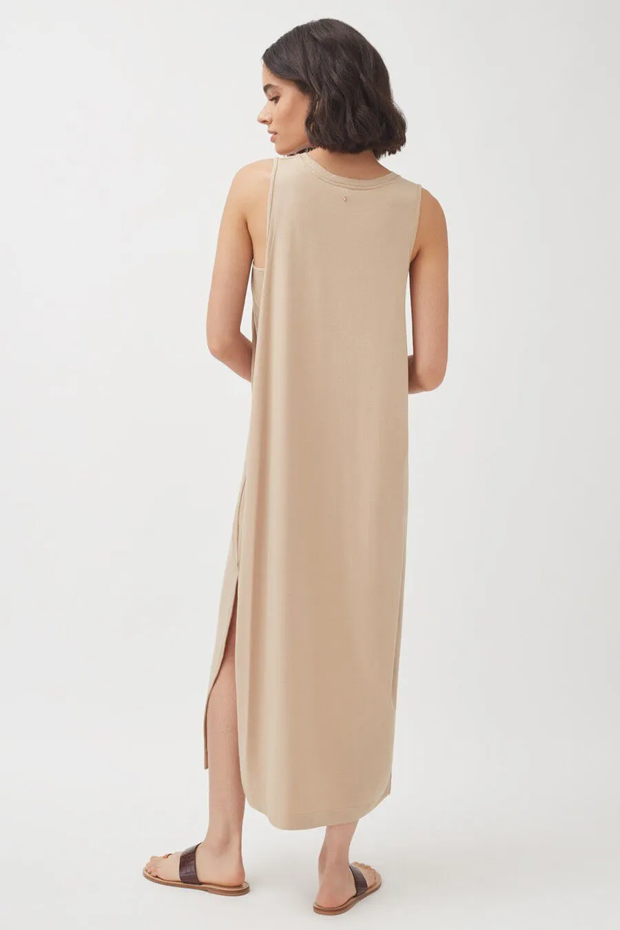 Drape-Back Dress