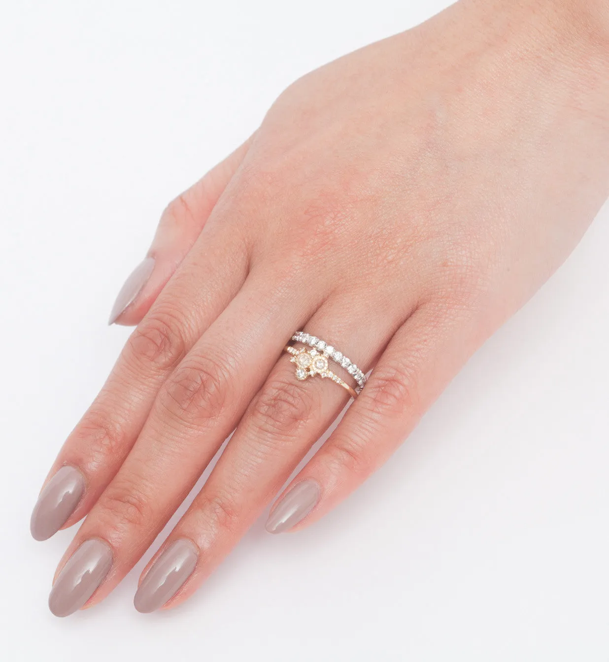 French Set Eternity Band