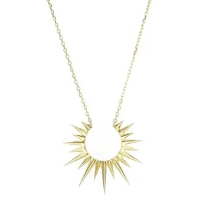 Gold Full Sun Necklace