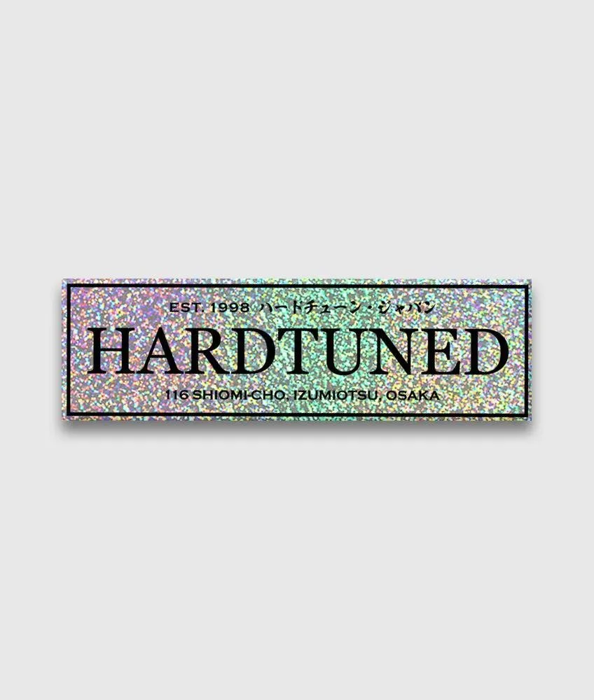 HardTuned Classic Drift Slap Sticker - Glitter