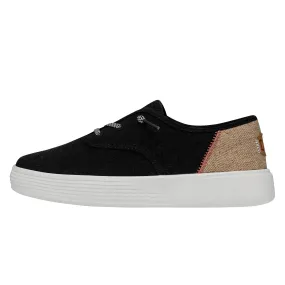 'Hey Dude' Women's Conway Craft Linen - Black