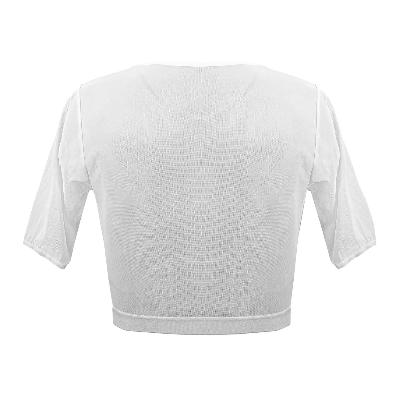 JCSTK - PLURAL PL009 Non-binary Underwear Crop Top White