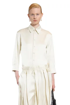 JIL SANDER WOMAN OFF-WHITE SHIRTS