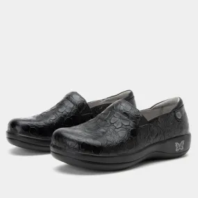 Keli Flutter Black Professional Shoe