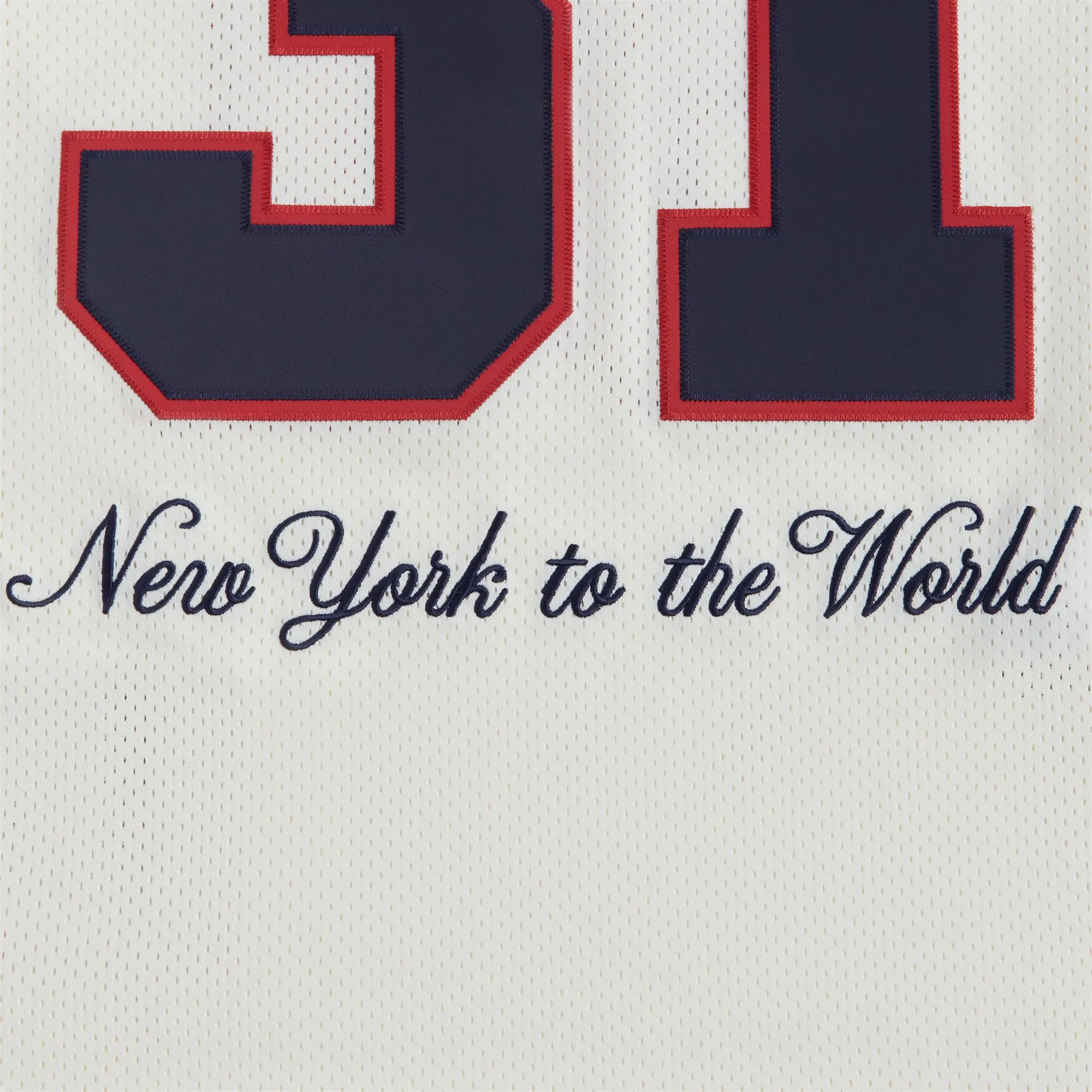 Kith for the NFL: Giants Mitchell & Ness Jason Sehorn Jersey - Sandrift