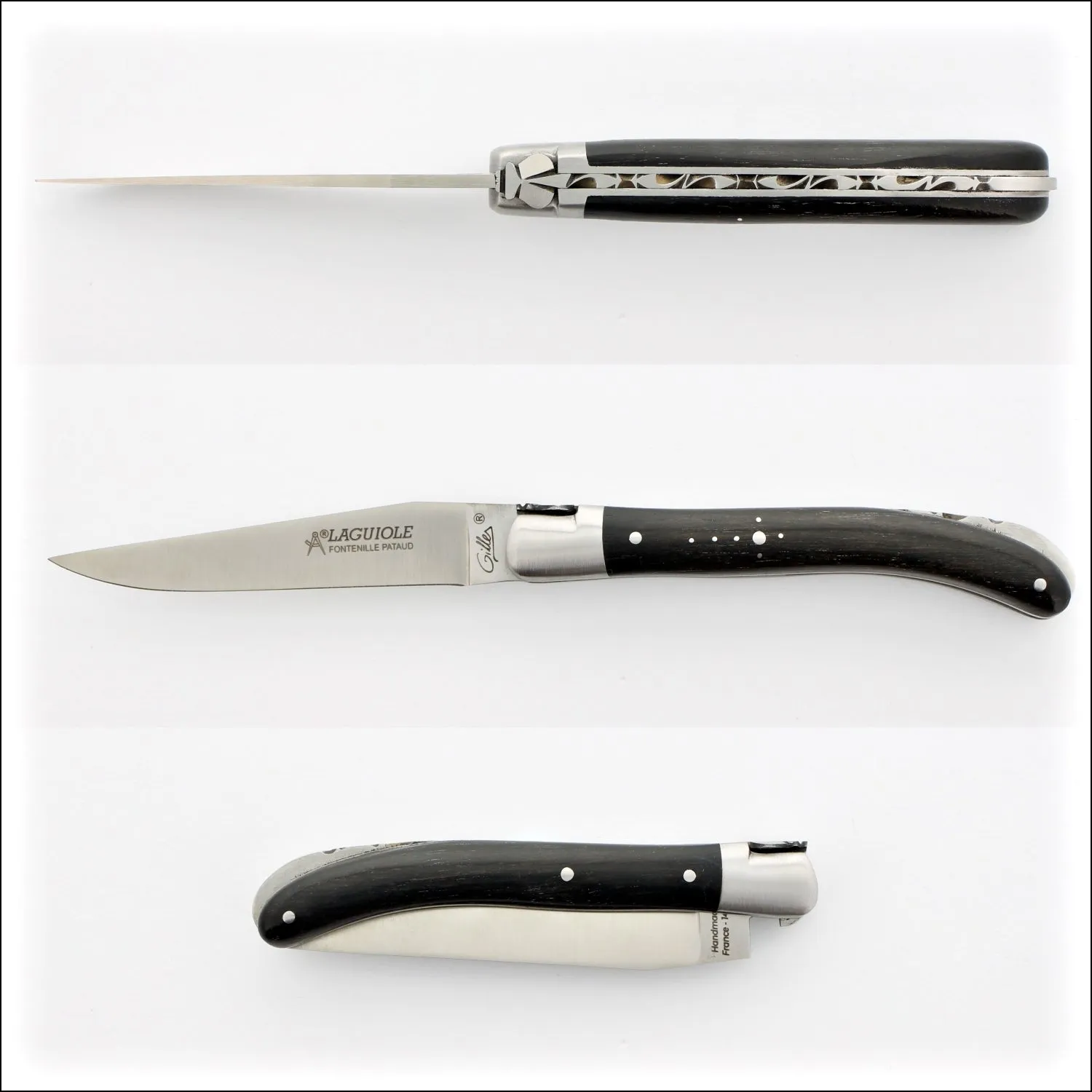 Laguiole Le Pocket Classic Ebony Handle