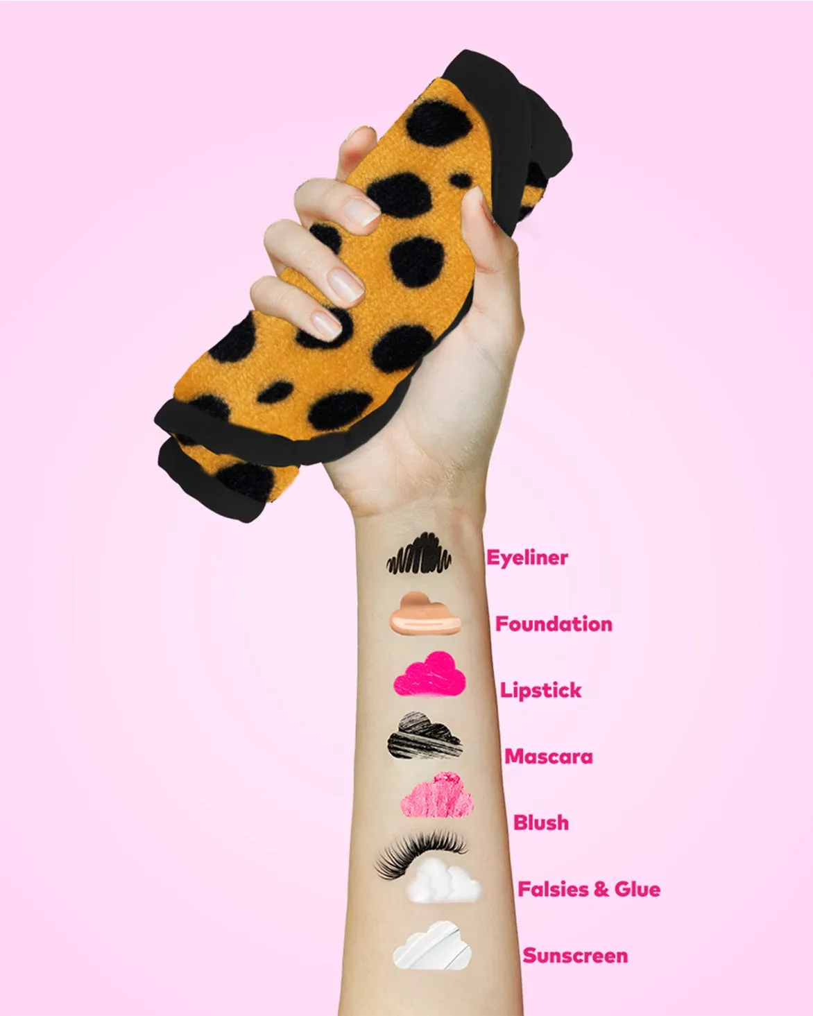 Makeup Eraser Original Cheetah Print MakeUp Eraser