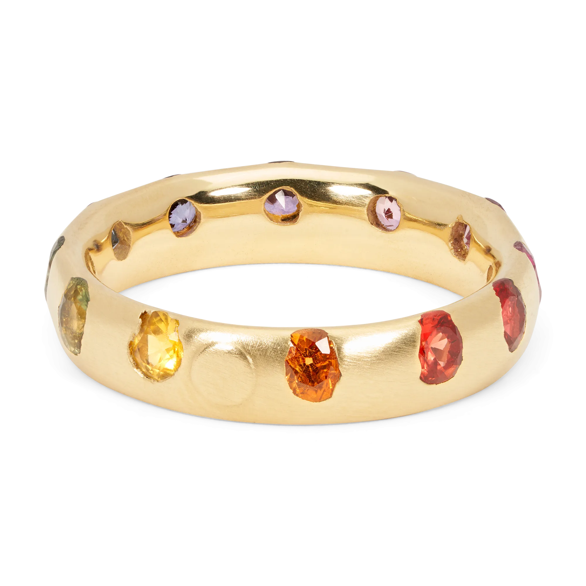 Medium Rainbow Celeste Ring - Made to Order