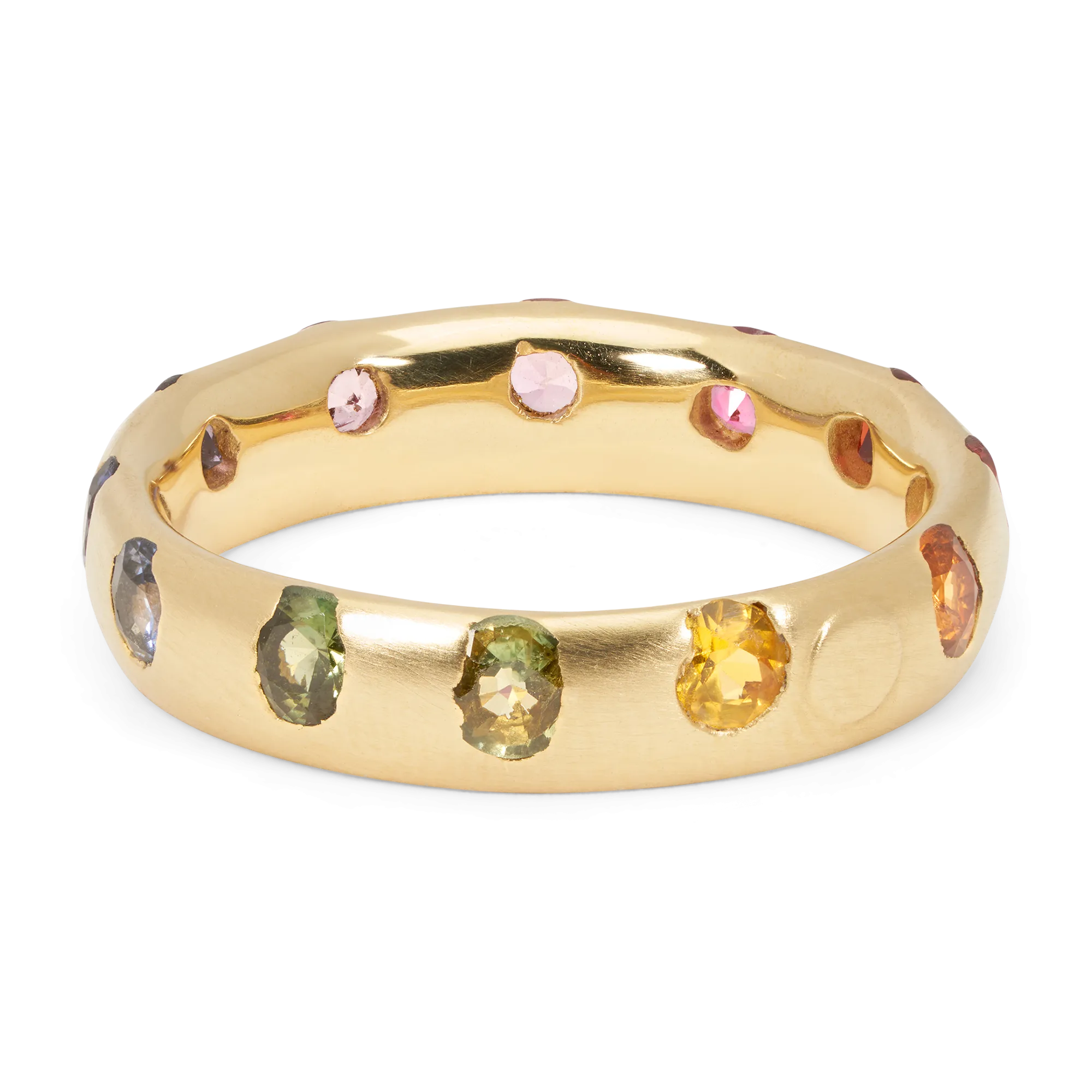 Medium Rainbow Celeste Ring - Made to Order