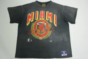 Miami Heat Member Club Vintage 90's Nutmeg Mills Gold Tag Single Stitch T-Shirt