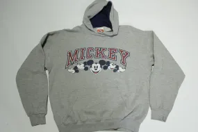 Mickey Inc Vintage 90's Distressed Hoodie Sweatshirt