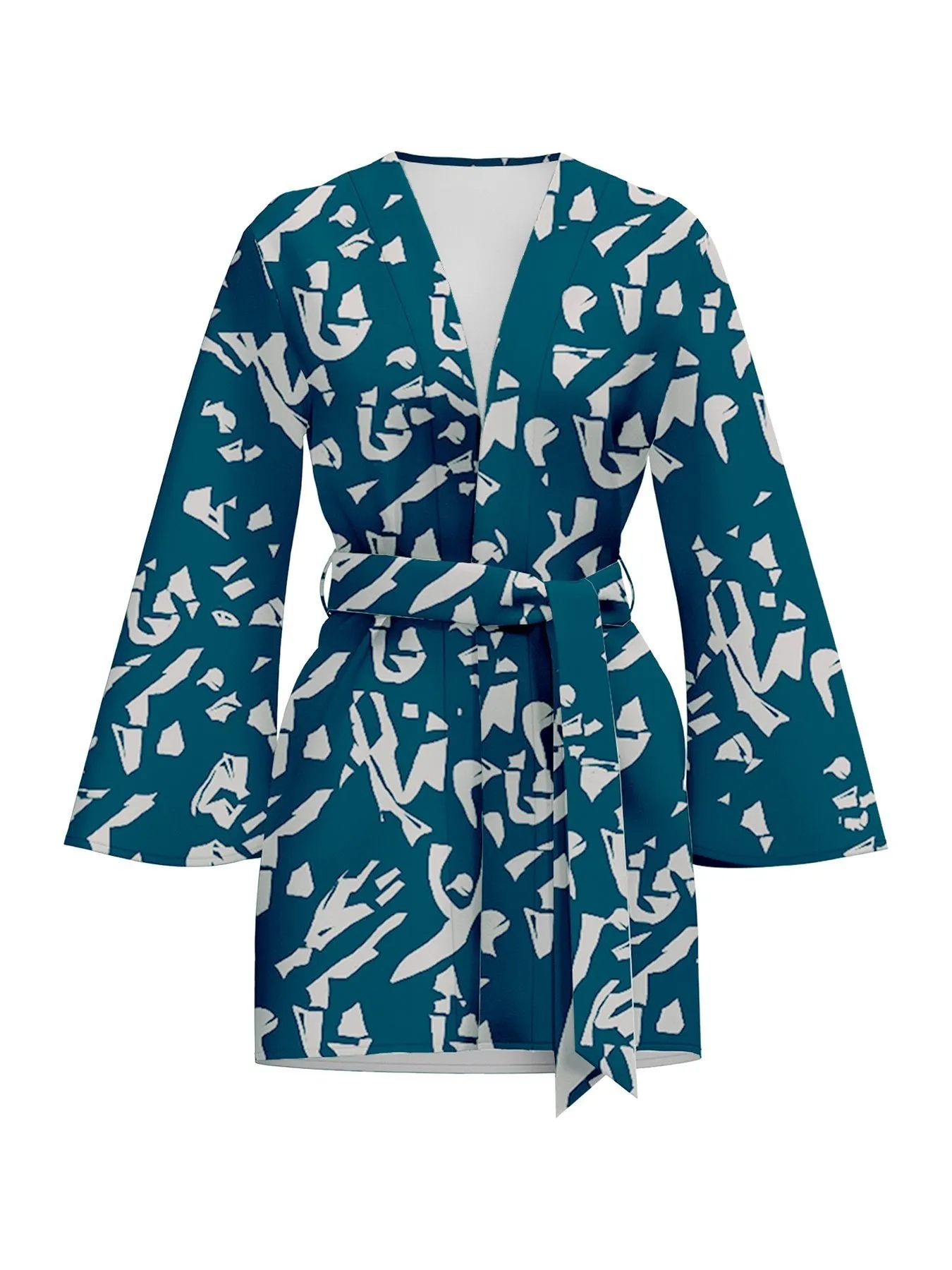 Mini Kimono - Batik Blu