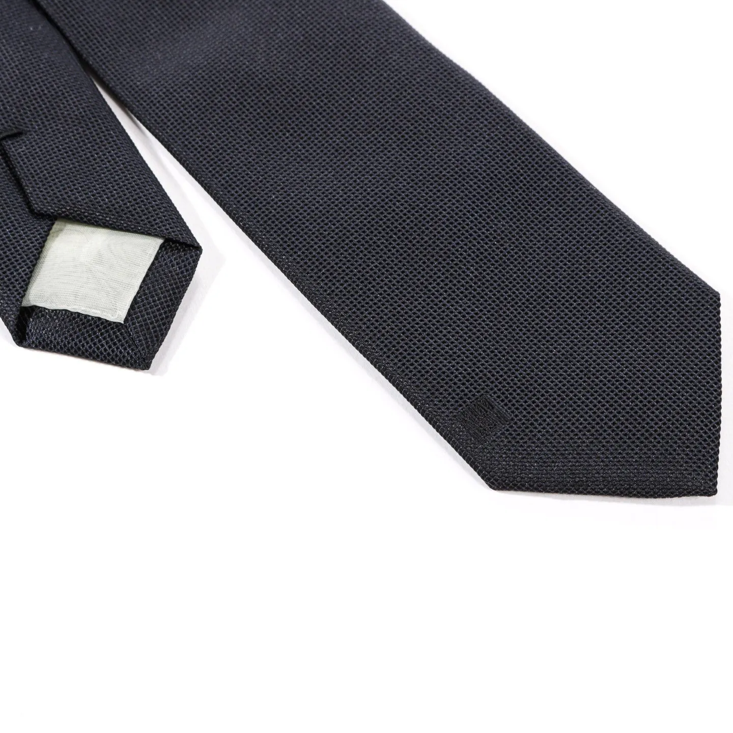 N.HOOLYWOOD AC28 SILK TIE NAVY