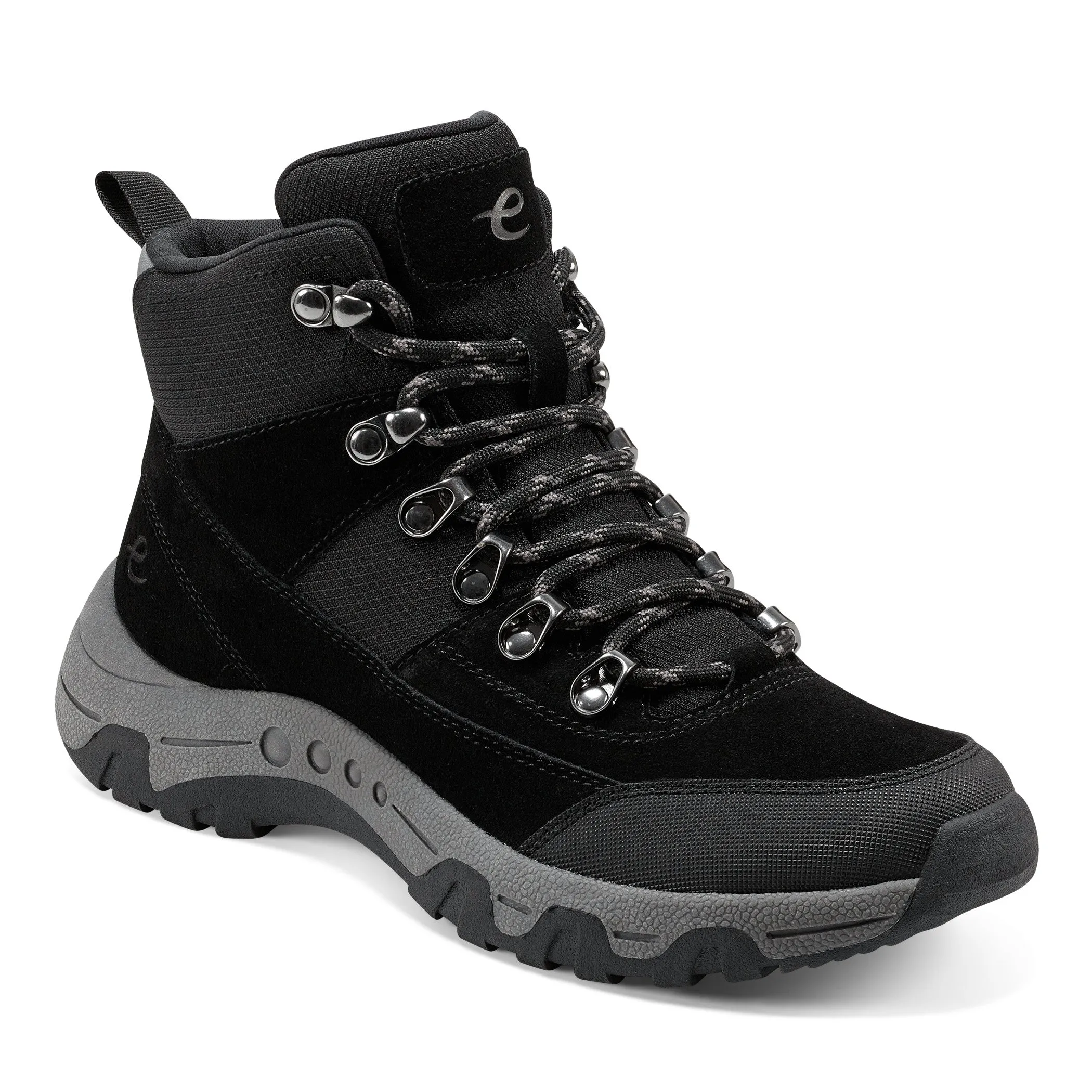 Nylaa Lace Up Hiker Booties