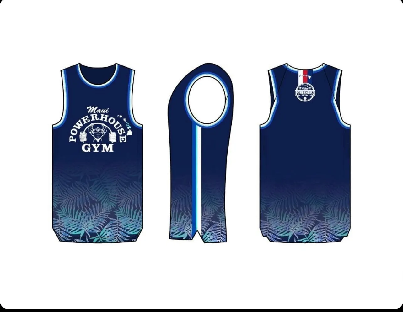 Ocean Blue Hoops Tanks