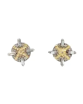 Old World Stud Earrings (18k)