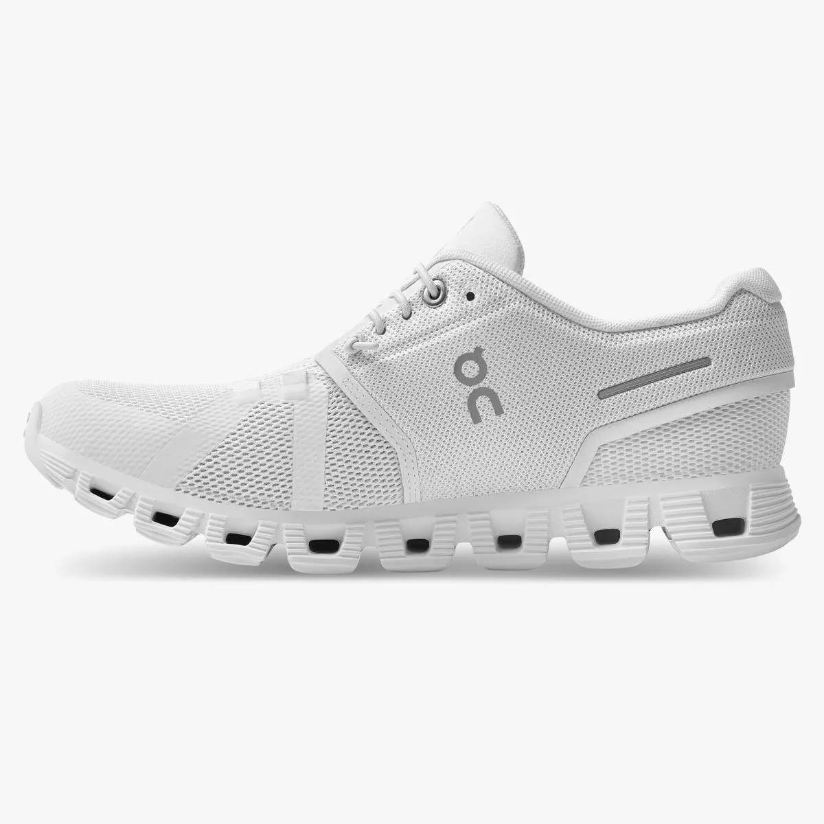 'On Running' Women's Cloud 5 Push - Undyed White / White