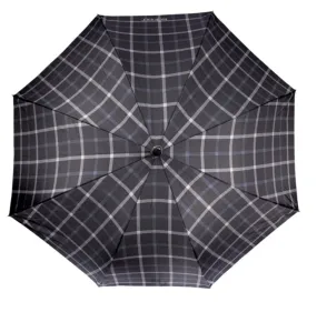 Parapluie pliant X-TRA Solide Isotoner Carreaux Homme 09379