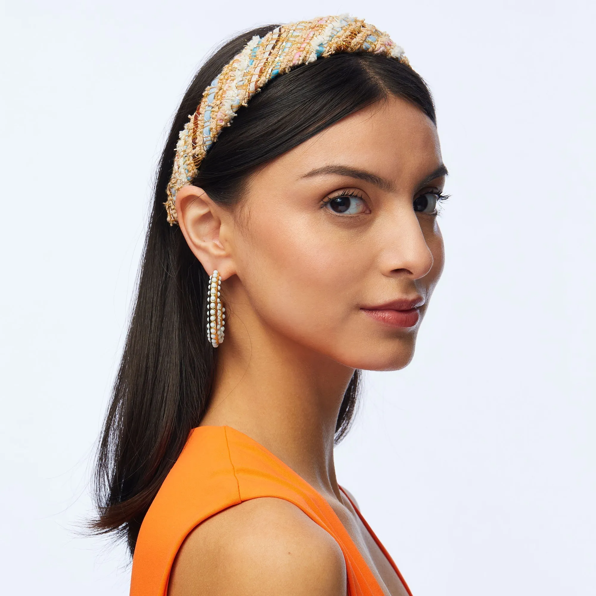 PLAYA STRIPE TWEED BESSETTE HEADBAND