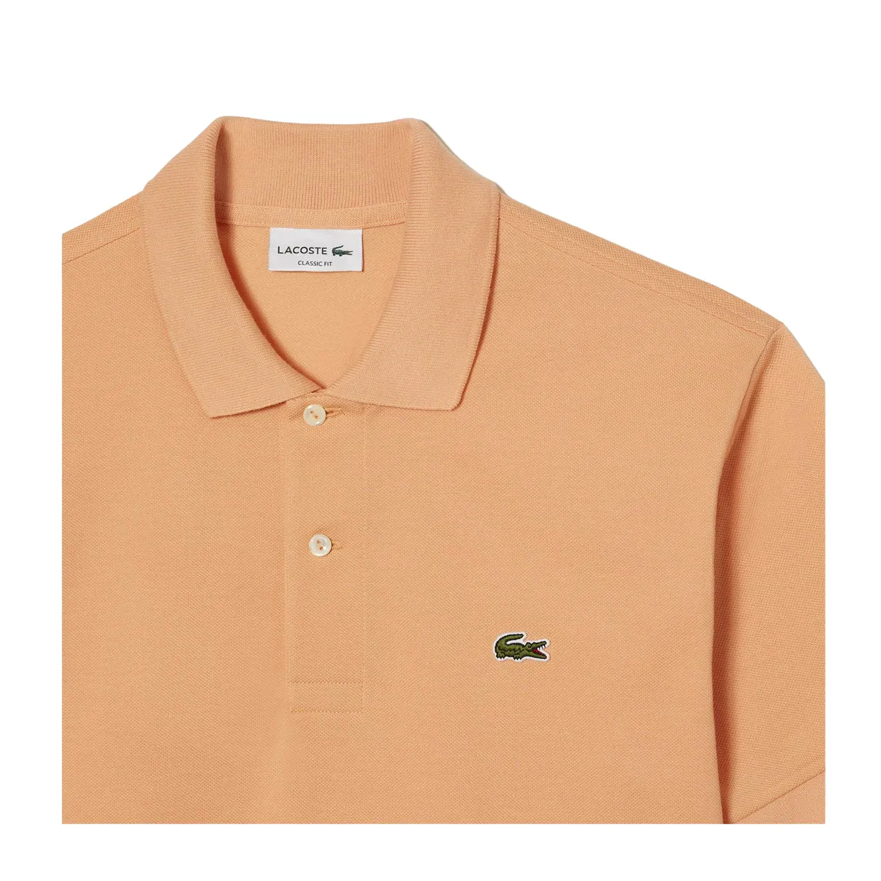 Polo Lacoste Classic Fit Arancione Chiaro