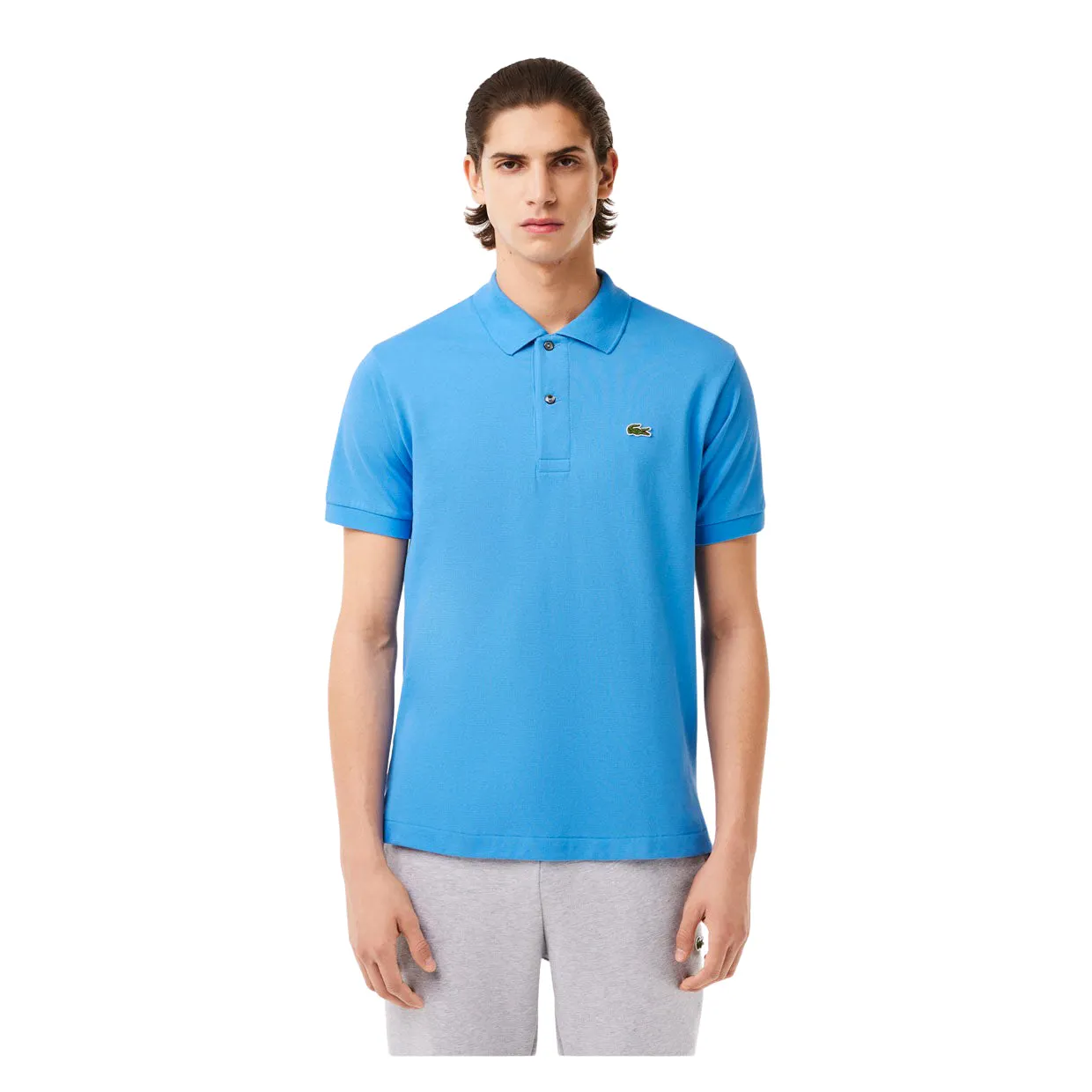 Polo Uomo Lacoste Classic Fit Azzurro (L99)