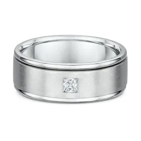 Princess Cut Diamond Men's Band