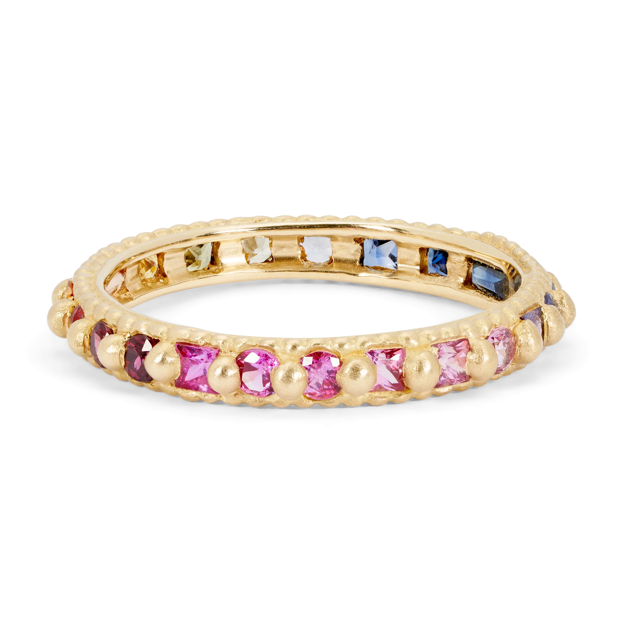 Rainbow Mixed Cut Ramona Ring - Made to Order