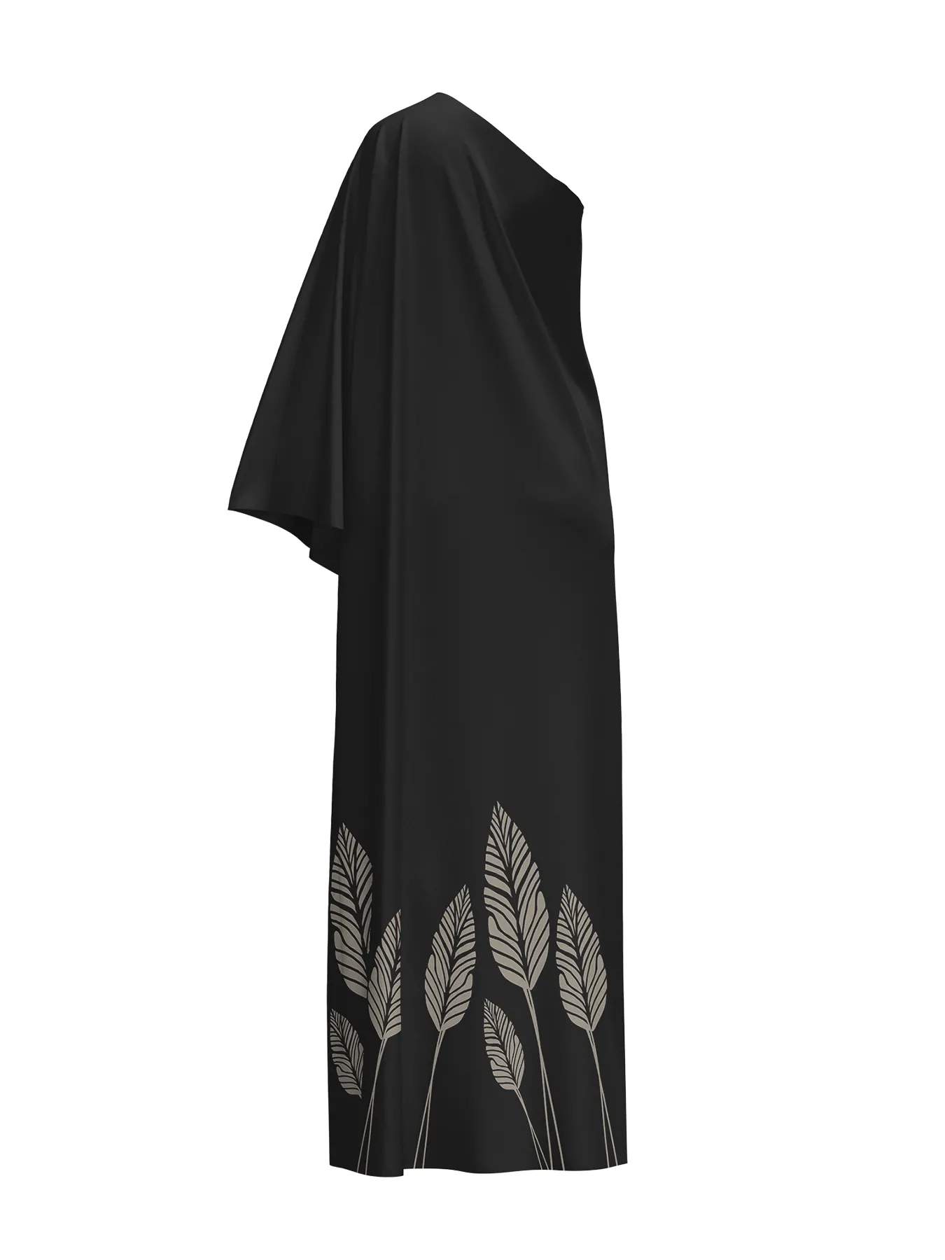 Satu Dress - Palms Noir