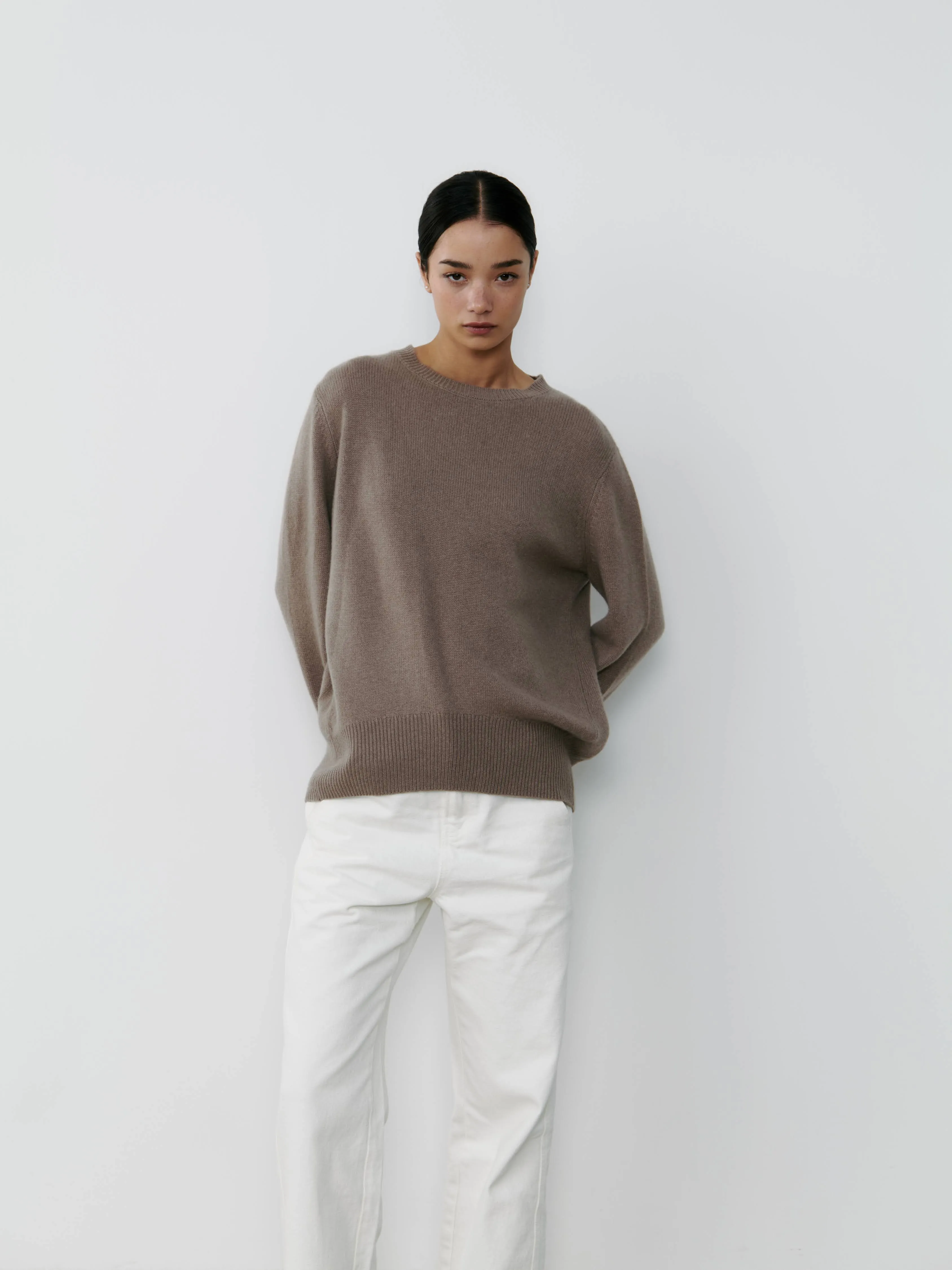 THE CLASSIC CREW SWEATER - TWINE